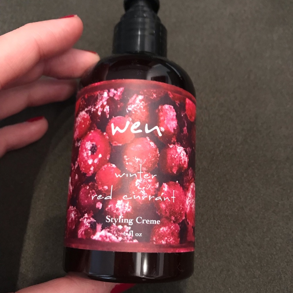 NWT! Wen winter red currant styling creme 6oz